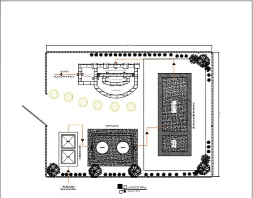 Gambar DED (Detail Engineering Design)_Gambar DED Instalasi Pengolahan Air Limbah