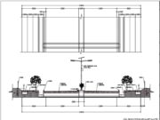 Gambar DED (Detail Engineering Design)_Gambar Perencanaan Infrastruktur Jalan, Drainase, Gerbang dan Pagar