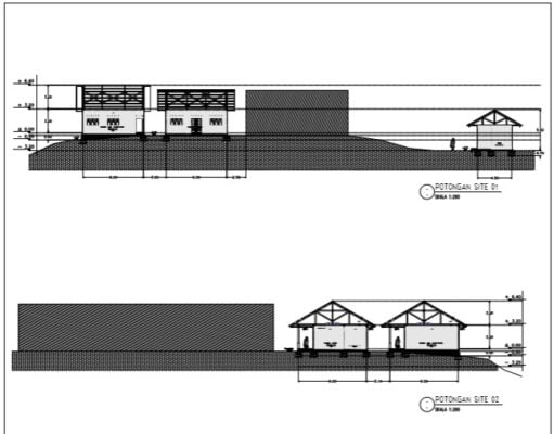 Gambar DED (Detail Engineering Design)_Gambar DED Pembangunan Jamban SD