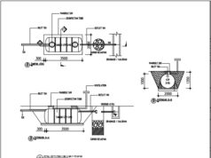 Gambar DED (Detail Engineering Design)_Gambar DED Konstruksi Pembuatan Kamar Mandi Mess