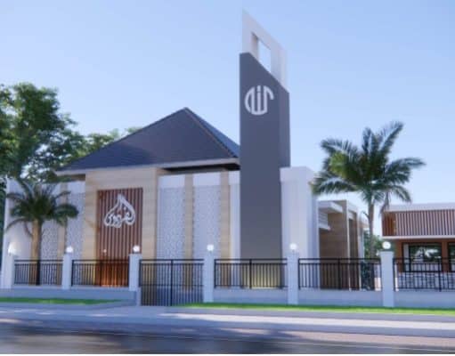 Gambar DED (Detail Engineering Design)_Gambar Desain Mesjid
