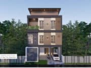 Gambar Rumah Lengkap_RAB dan Gambar Konsep Rumah Kos 3 Lantai Ukuran 9×10 Meter