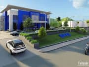 Gambar DED (Detail Engineering Design)_Gambar Perencanaan Konstruksi Pembangunan Mako Pelayanan BPKB Ditlantas
