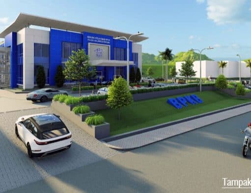 Gambar DED (Detail Engineering Design)_Gambar Perencanaan Konstruksi Pembangunan Mako Pelayanan BPKB Ditlantas