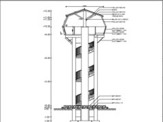 Gambar DED (Detail Engineering Design)_Gambar DED Menara Pandang Objek Wisata Curug