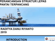 PERANCANGAN STRUKTUR LEPAS PANTAI TERPANCANG