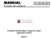 Manual Konstruksi dan Bangunan No.003-2/BM/2007 – Peralatan Penghampar Campuran Aspal (Asphalt Finisher) – Buku 2 Pemeriksaan Kelaikan Operasi