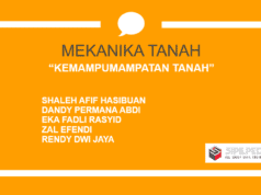MEKANIKA TANAH – KEMAMPUMAMPATAN TANAH