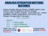 ANALISA STRUKTUR METODE MATRIKS
