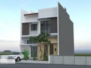 Gambar Rumah Lengkap_Gambar Konsep Rumah Tinggal 2 Lantai Ukuran 7×16 Meter