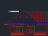 Gambar Rumah Lengkap_Gambar Konsep Rumah Tinggal 1 Lantai Ukuran 11X18,5 Meter
