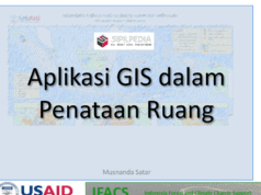 Aplikasi GIS dalam Penataan Ruang