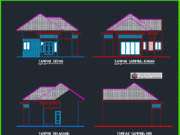 Gambar Rumah Lengkap_RAB dan Gambar Rencana Pembangunan Rumah Tinggal Permanen Minimalis 3 Kamar Tidur