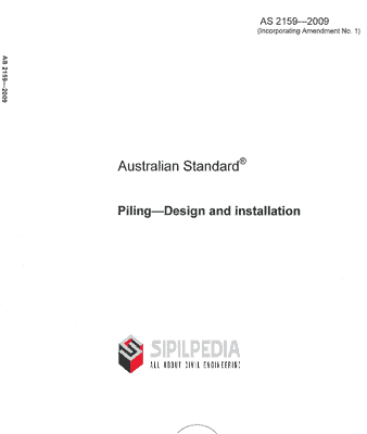 AS 2159-2009 Piling Design and Installation