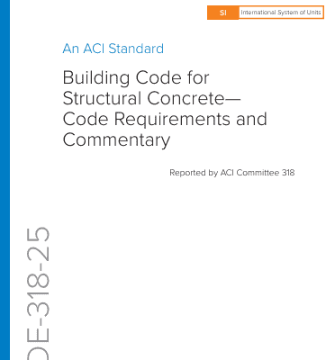 ACI 318-25 Building Code for Structural Concrete