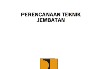 PERENCANAAN TEKNIK JEMBATAN