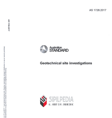 AS 1726-2017 Geotechnical Site Investigations