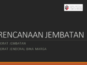 Perencanaan Jembatan