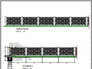 Gambar DED (Detail Engineering Design)_Gambar Rencana Pembangunan Pagar