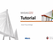 Tutorial Midas – Steel Truss Bridge