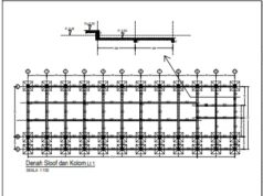 Gambar DED (Detail Engineering Design)_Gambar DED Struktur Gedung Ruang Kelas