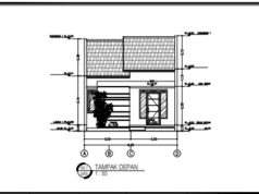 Gambar DED (Detail Engineering Design)_Gambar Kerja Perumahan Type 36/72