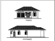 Gambar DED (Detail Engineering Design)_Gambar DED Bangunan Rumah Dinas Dokter