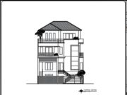 Gambar DED (Detail Engineering Design)_Gambar DED Rumah Tempat Tinggal 3 Lantai