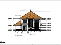 Gambar DED (Detail Engineering Design)_Gambar Arsitektur Bangunan Villa