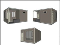 Gambar DED (Detail Engineering Design)_Gambar DED Pembangunan Gerbang dan Area Pamer UMKM