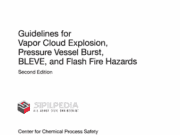 Guidelines for Vapor Cloud Explosion Pressure