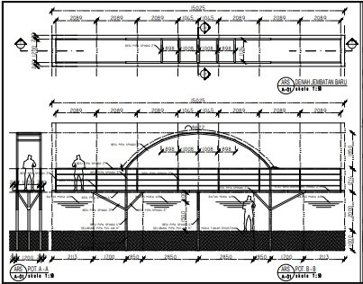 Gambar DED (Detail Engineering Design)_Gambar Rencana Pembuatan Jembatan