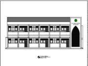 Gambar DED (Detail Engineering Design)_Gambar Pembangunan Asrama Santri
