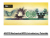 ANSYS Mechanical APDL Introductory Tutorials