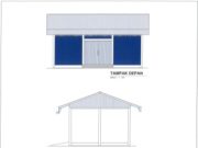 Gambar DED (Detail Engineering Design)_Gambar DED Pembuatan Gudang