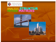 Analisa Struktur Metode Matriks