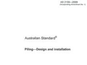 AS-2159 Piling Design and Installation
