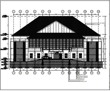 Gambar DED (Detail Engineering Design)_Gambar Perencanaan Pembangunan Kantor