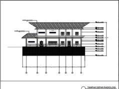 Gambar DED (Detail Engineering Design)_Gambar Perencanaan Pembangunan Gedung Rumah Sakit Umum Daerah