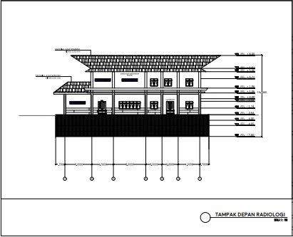 Gambar DED (Detail Engineering Design)_Gambar Perencanaan Pembangunan Gedung Rumah Sakit Umum Daerah