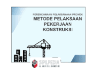 Metode Pelaksanaan Pekerjaan Konstruksi Struktur Baja