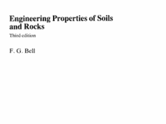 Engineering Properties of Soils and Rocks