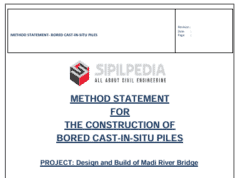 Method Statement Bored Pile
