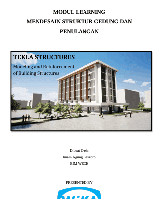 MODUL LEARNING MENDESAIN STRUKTUR GEDUNG DAN PENULANGAN