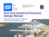 Port and Industrial Pavement Design with Concrete Pavers