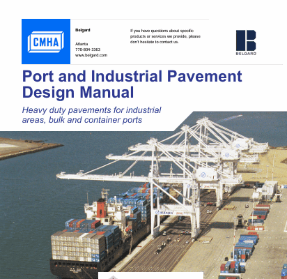 Port and Industrial Pavement Design with Concrete Pavers