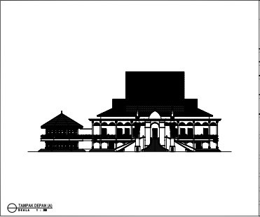 Gambar DED (Detail Engineering Design)_Gambar DED Pembangunan Gedung LAM (Lembaga Adat Melayu)