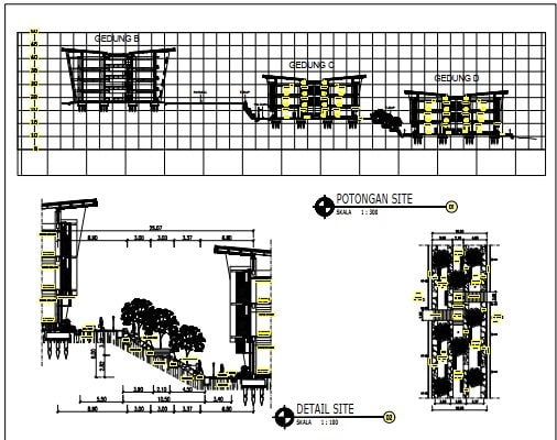 Gambar DED (Detail Engineering Design)_Gambar Desain Pembangunan Site Development Kampus