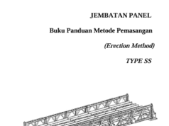 Jembatan Panel – Buku Panduan Metode Pemasangan (Erection Method)