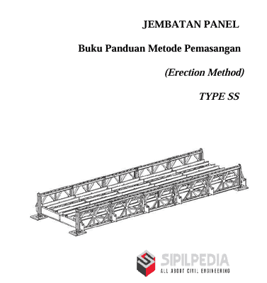 Jembatan Panel – Buku Panduan Metode Pemasangan (Erection Method)